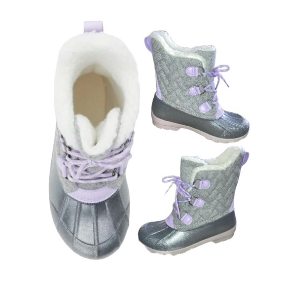 Wonder Nation Lace Up Winter Boots - Picture 1 of 11